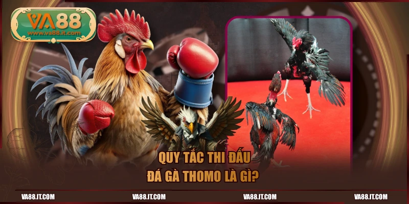 Quy tắc thi đấu đá gà Thomo là gì? 