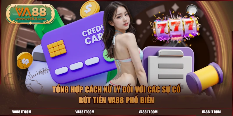 Tổng hợp cách xử lý đối với các sự cố rút tiền VA88 phổ biến